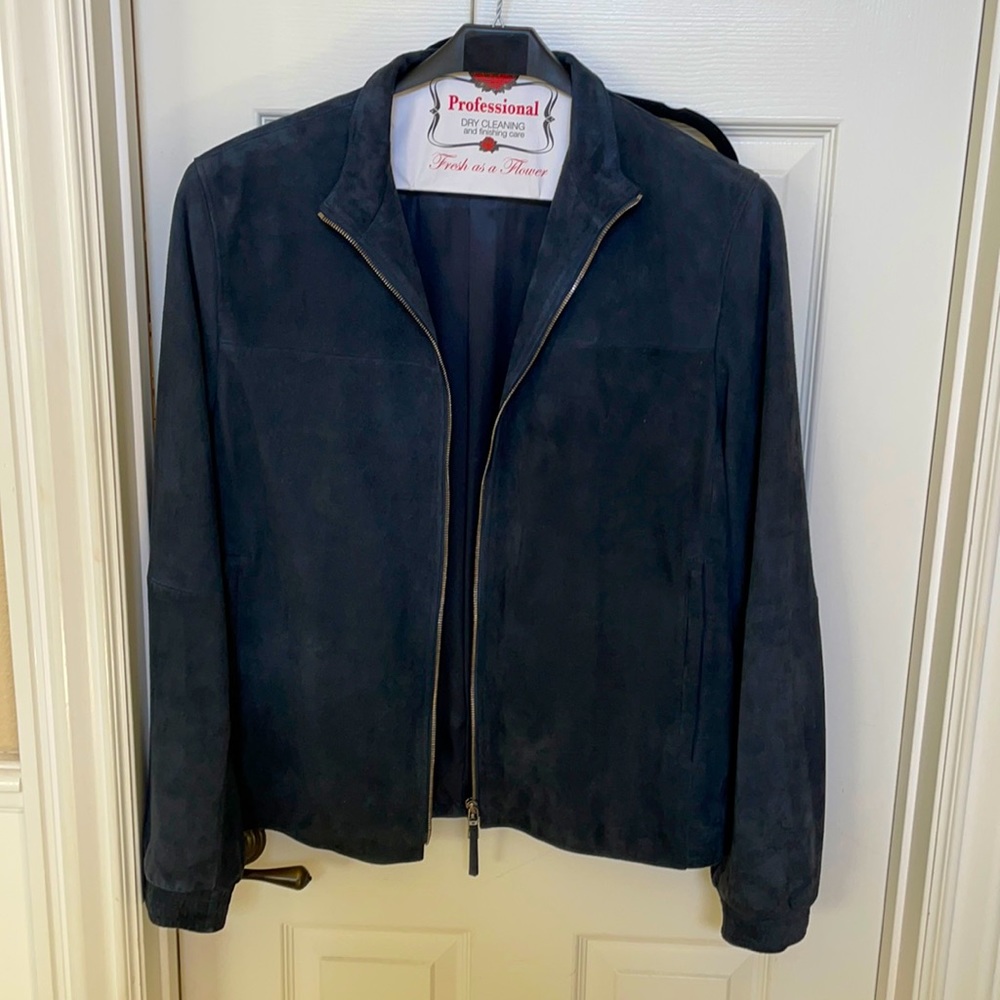 Theory Men’s suede jacket